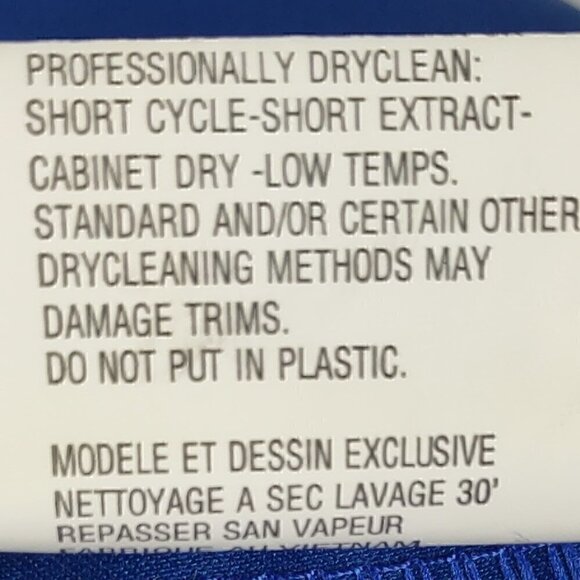 Eden Maids Bridals, Back Zipper, Satin Look, Blue Maxi Formal Dress. Size 6 - Picture 13 of 13